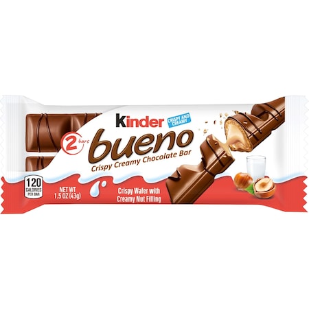 Ferrero Rocher Ferrero Kinder bueno Chocolate Bar 1.5 oz 702372